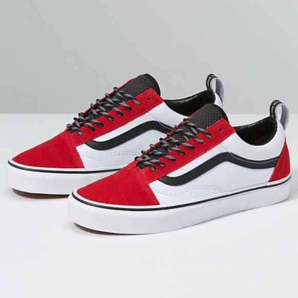 ***SOLD!***NWT Vans OTW webbing red sneakers 10.5 - Picture 6 of 9